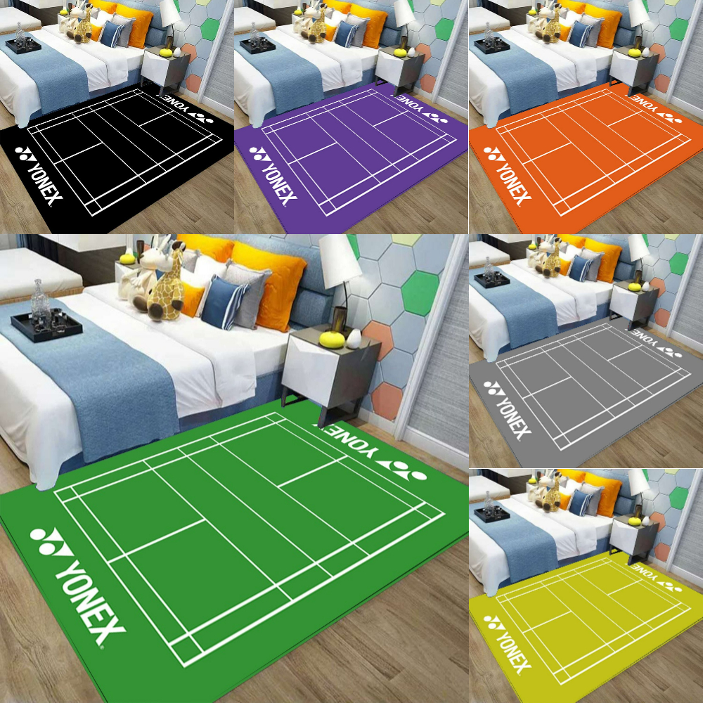 Badminton Lovers - 1pcs Multi-color Badminton Sports Carpet Bedside
