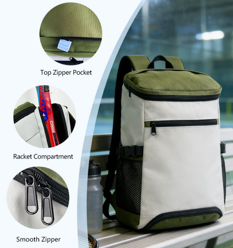 Backpack Racket Bag - Tennis Racket Backapck Large Capacity Dry
