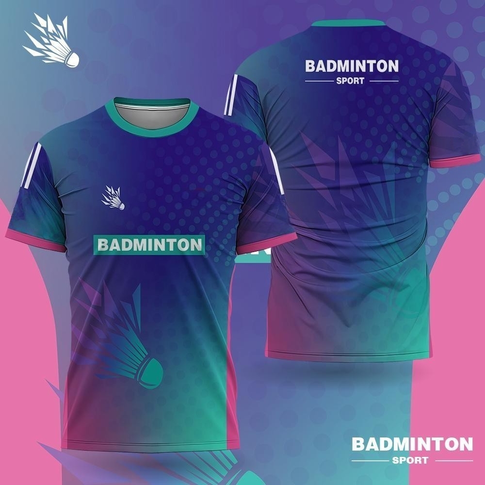 Badminton Lovers - Men's Badminton Clothing Gradient 3D Print