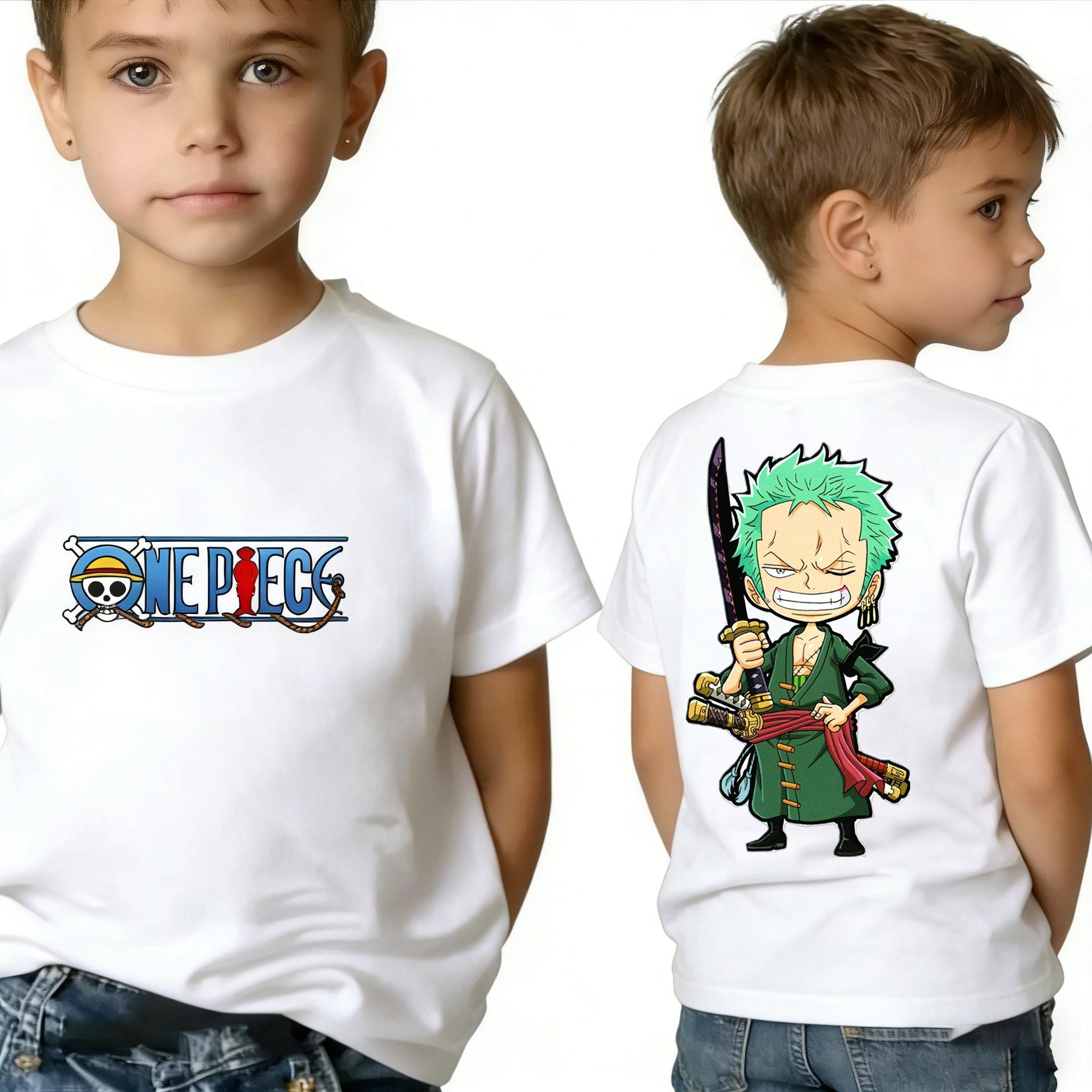 Badminton Anime - One Piece Boy's Girl's T Shirt
