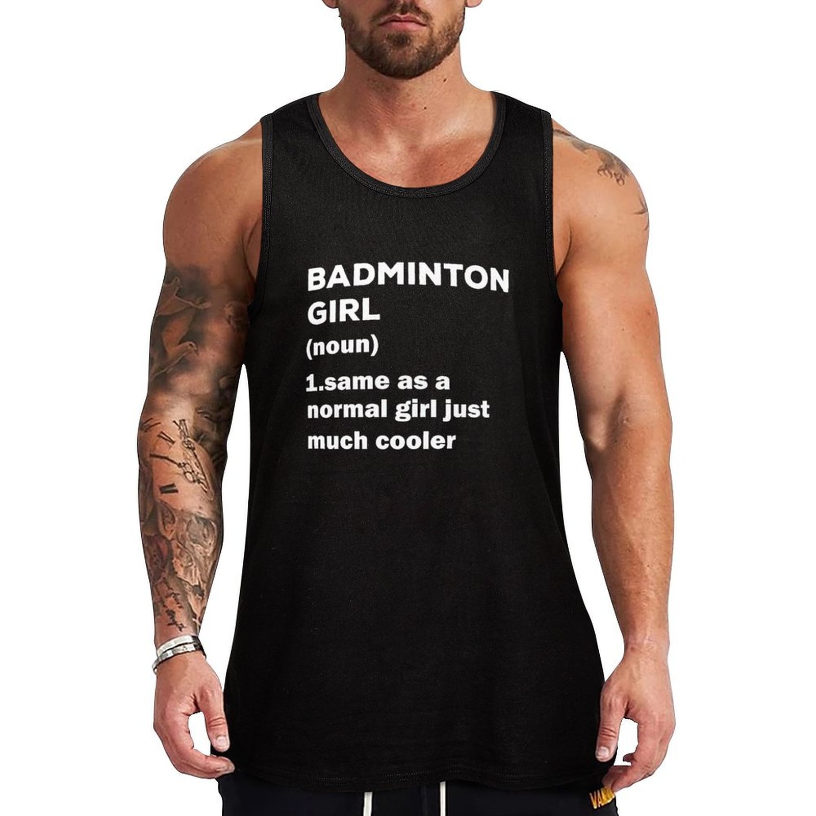 Badminton Lovers - Badminton Girl same as a normal