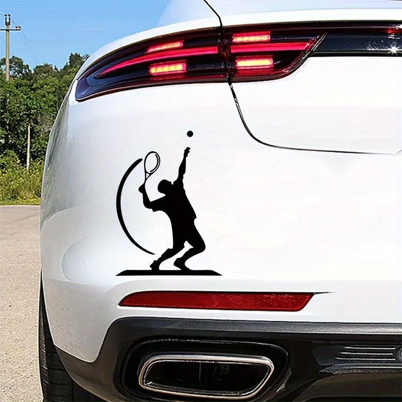 Badminton Anime - Car Body Tennis Car Stickers Creative
