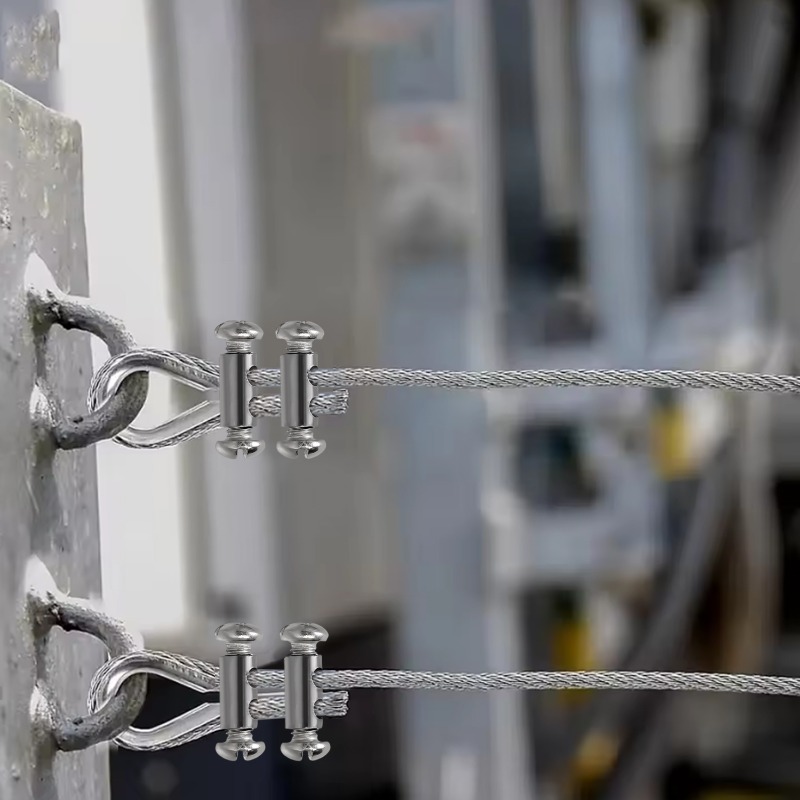 10-100Pcs Adjustable Wire Rope - String Tension Clip 评论和价格