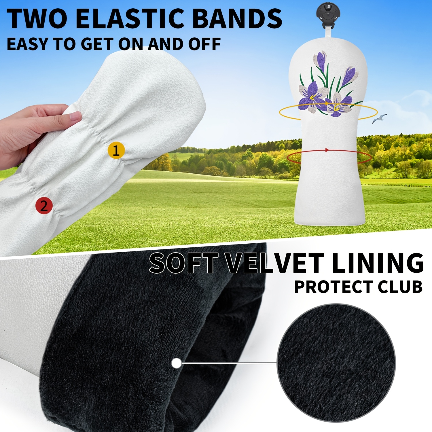 1pc/3pcs Driver, Fairway, Hybr - Badminton Club 评论和价格
