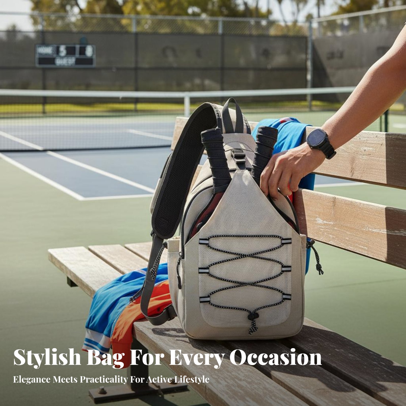 Pickleball Bag Multi-Pocket De - Backpack Racket Bag 评论和价格
