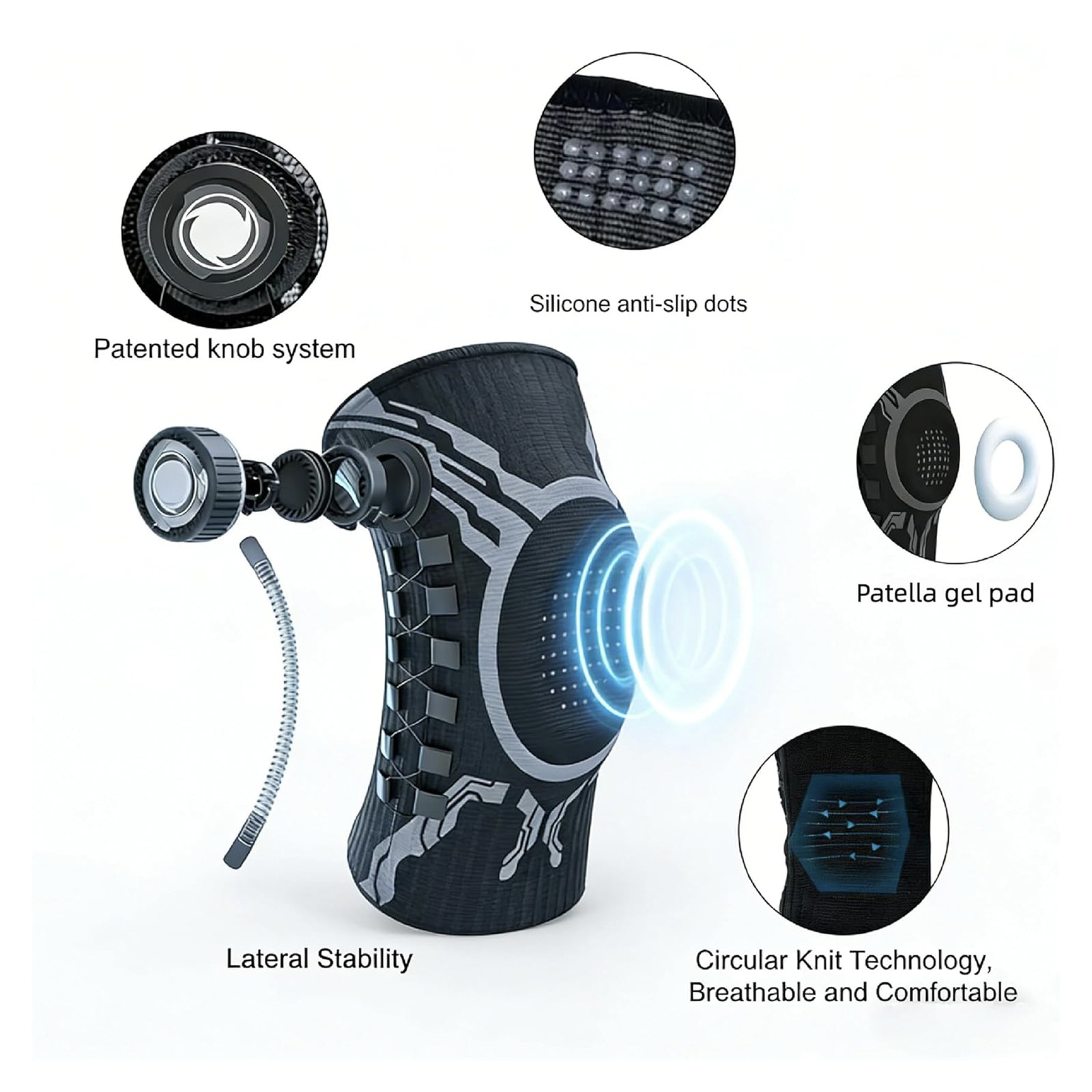 Professional Knee Brace Menisc - Knee Brace Badminton 评论和价格