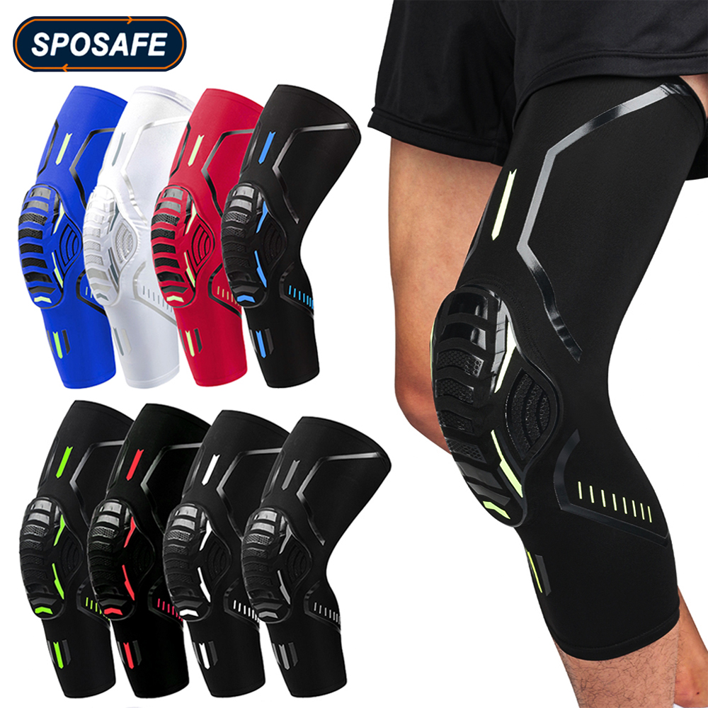 2Pcs/Pair Sport Crashproof Kne - Knee Brace Badminton 评论和价格