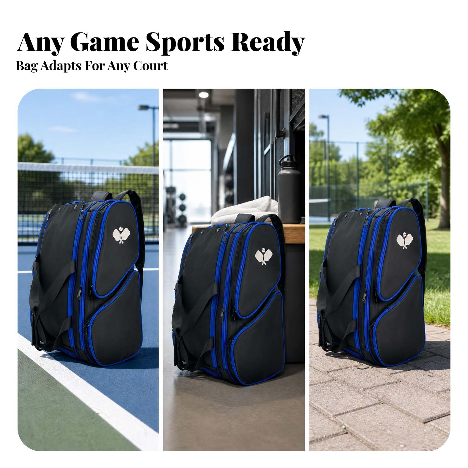Racket Travel Bag Zippered Pic - Backpack Racket Bag 评论和价格