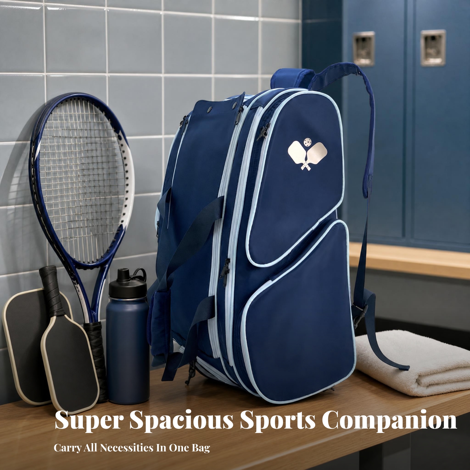 Racket Travel Bag Zippered Pic - Backpack Racket Bag 评论和价格