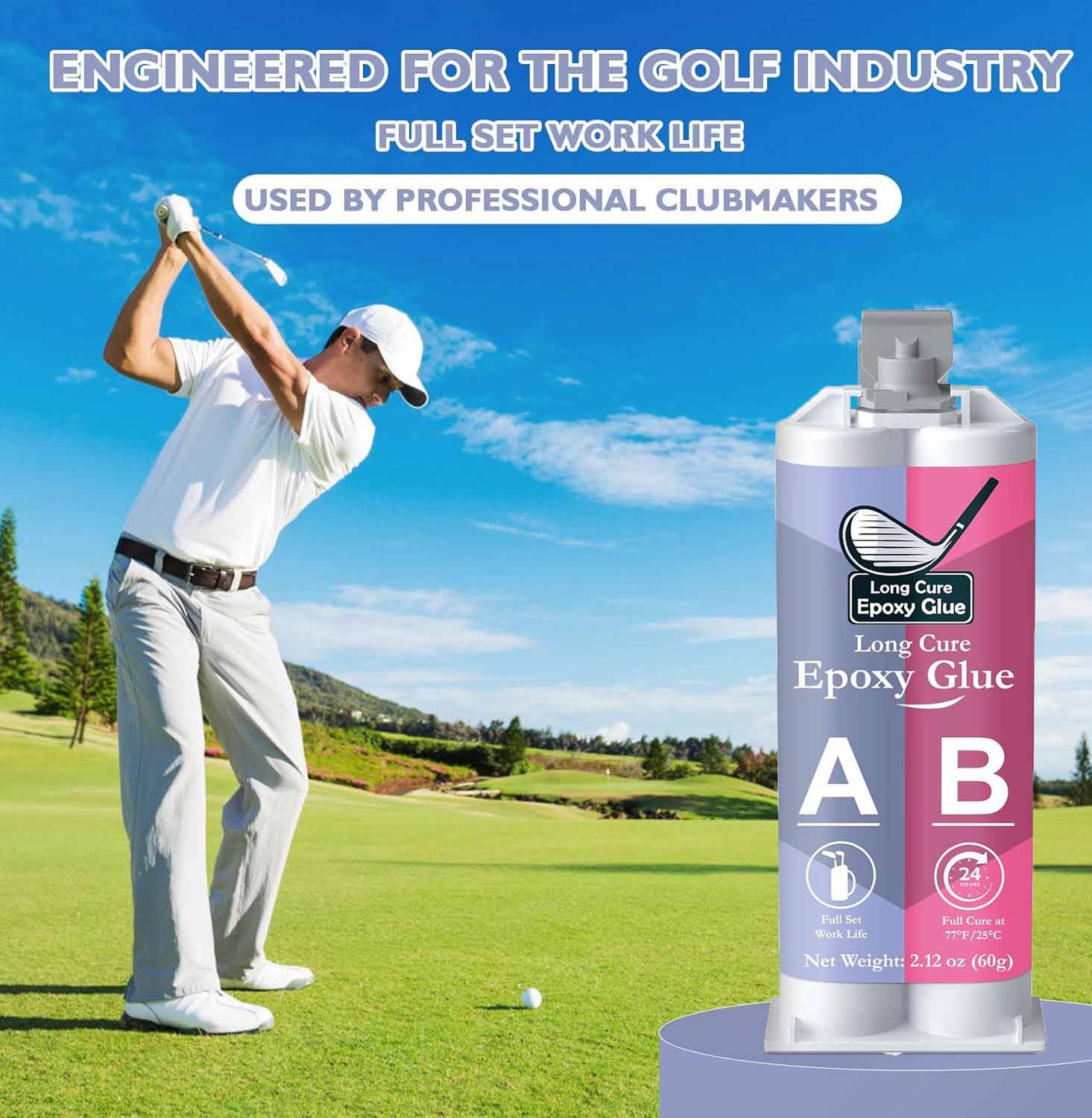 Long Cure Epoxy Glue for Golf  - Badminton Club 评论和价格