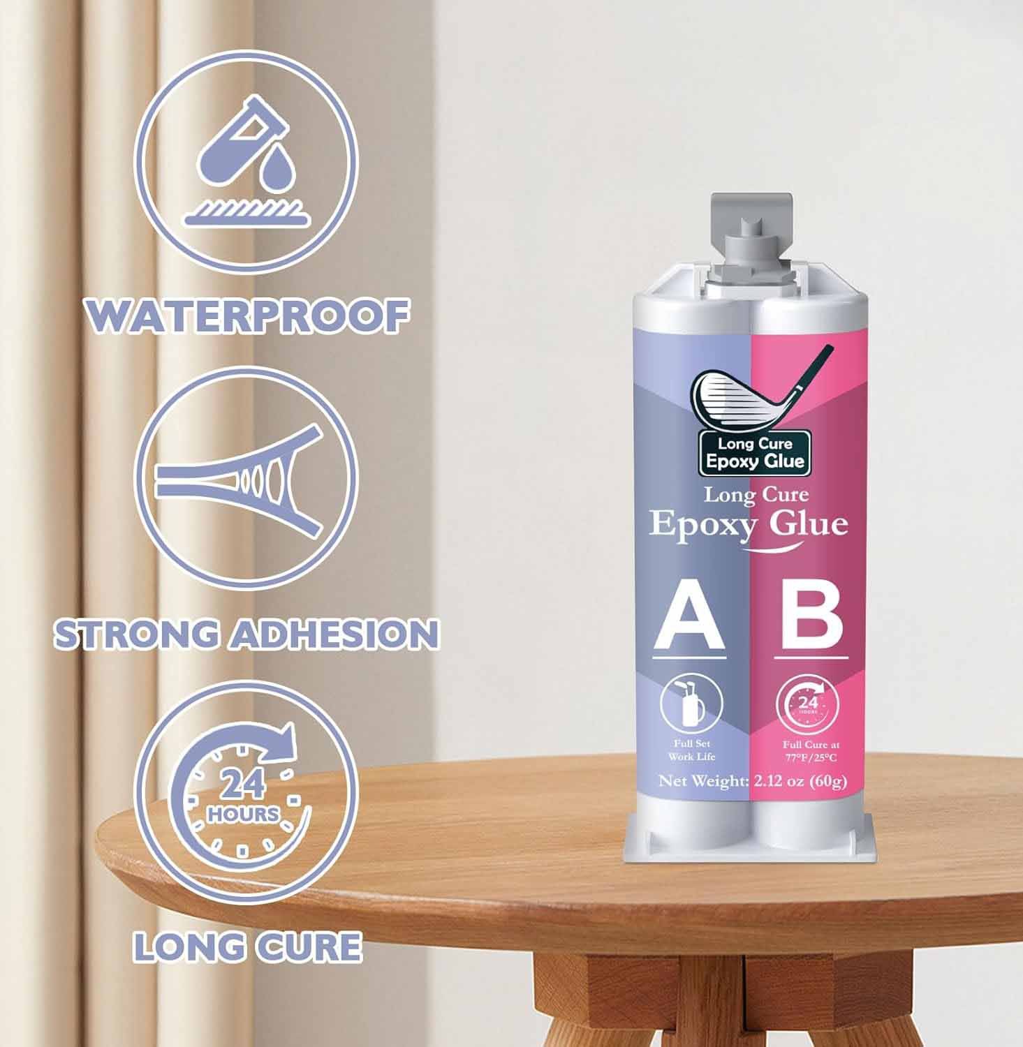 Long Cure Epoxy Glue for Golf  - Badminton Club 评论和价格