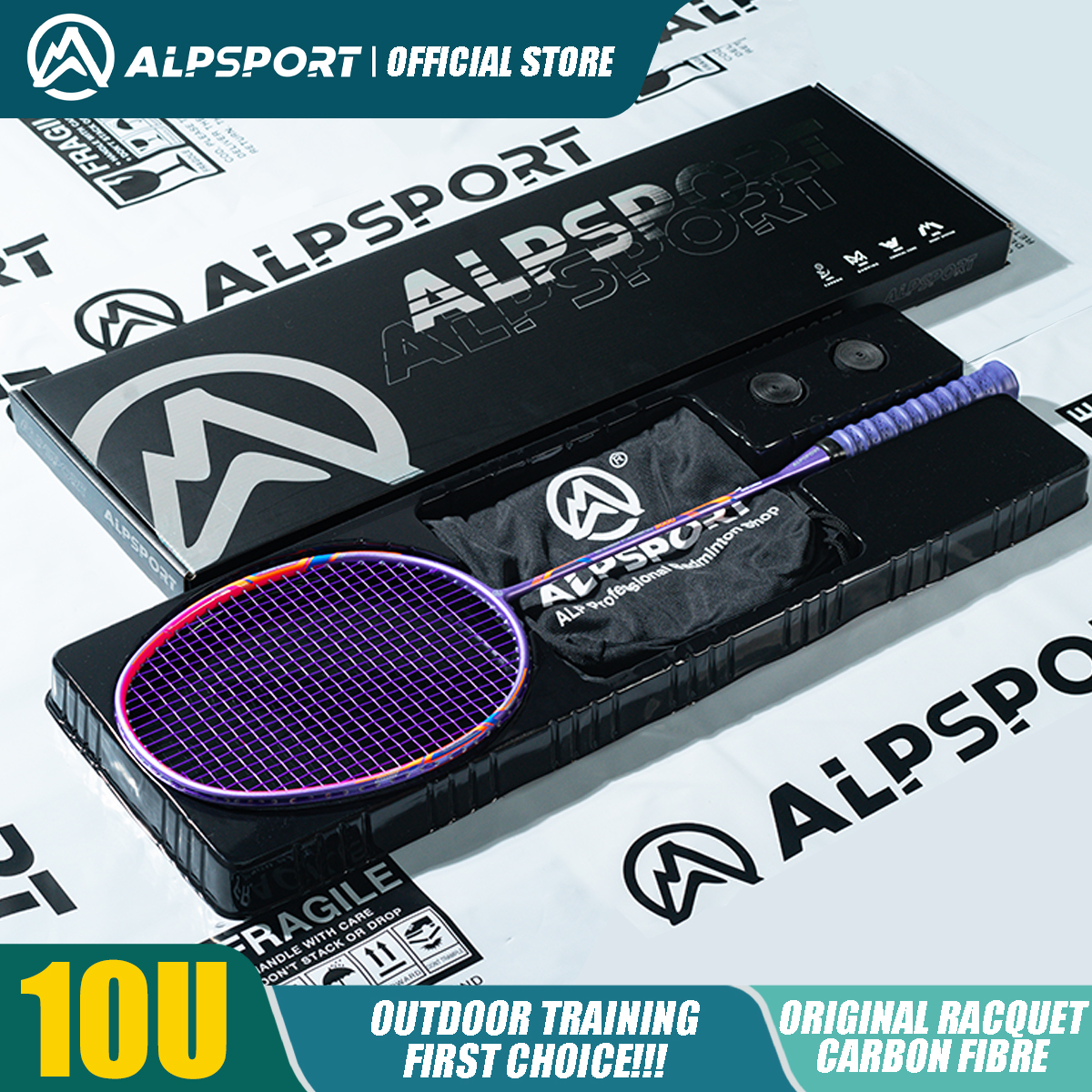Alp GJ 10U Ultralight 52g T800 - Badminton Anime 评论和价格
