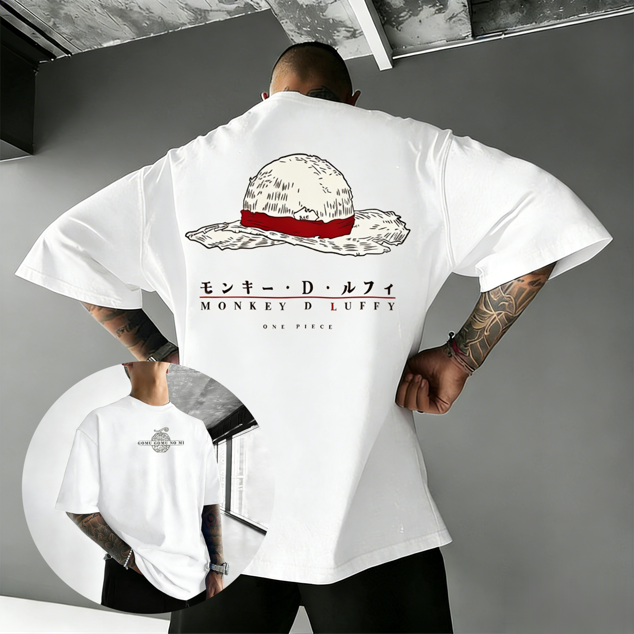 One Piece Anime Luffy T Shirt  - Badminton Anime 评论和价格