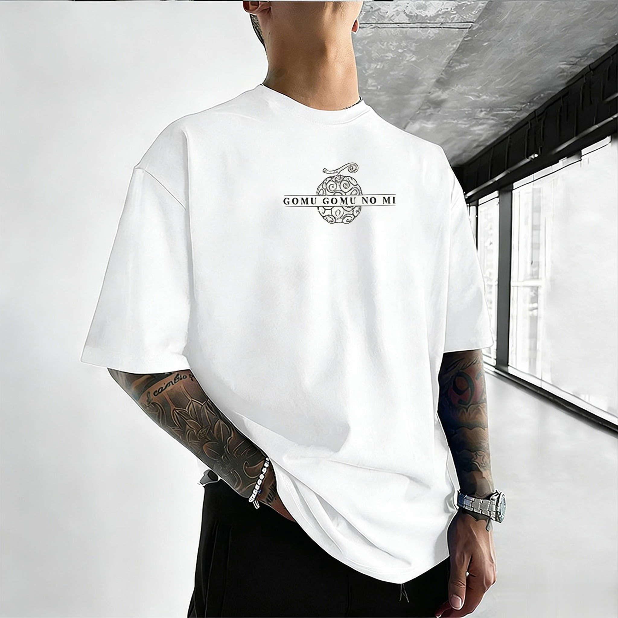 One Piece Anime Luffy T Shirt  - Badminton Anime 评论和价格