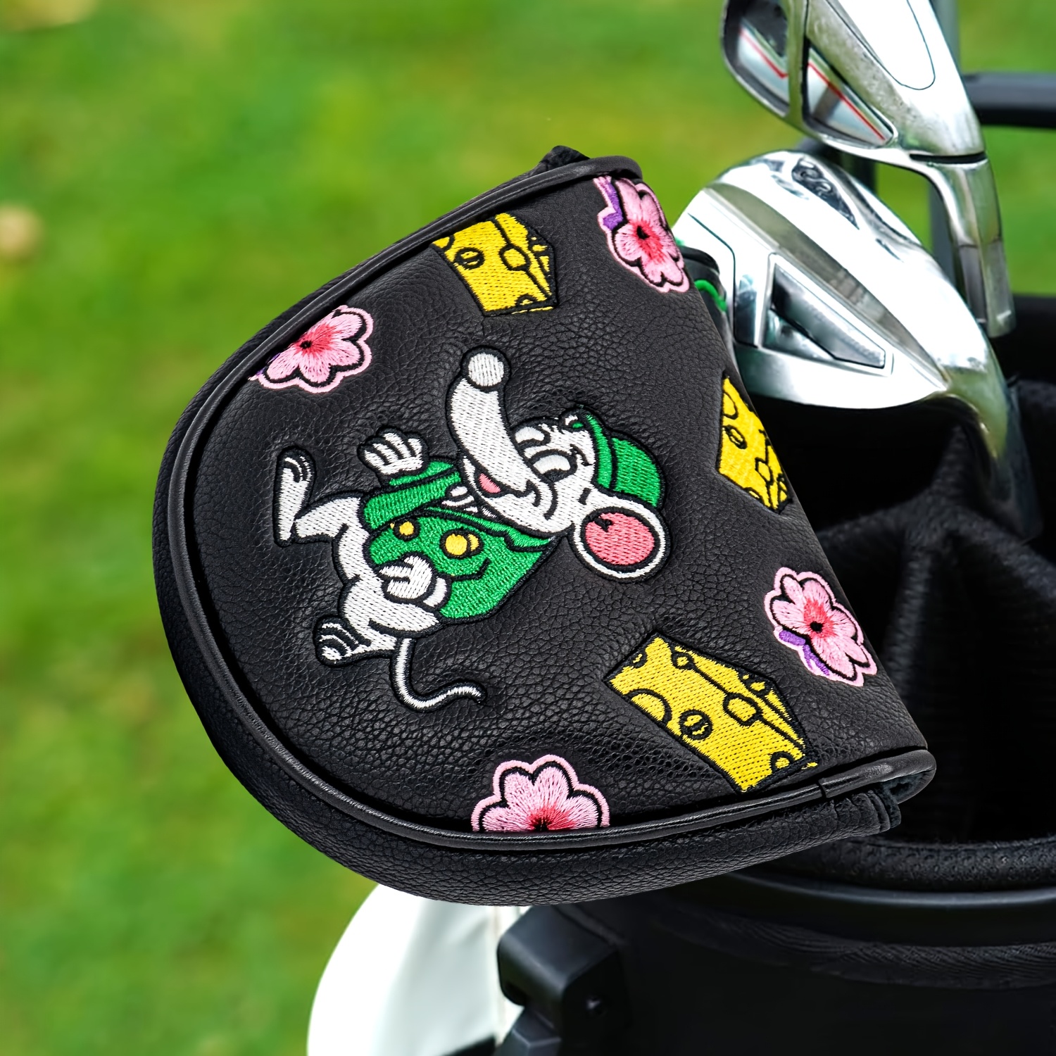 1pc Mouse Cheese Design Golf C - Badminton Club 评论和价格