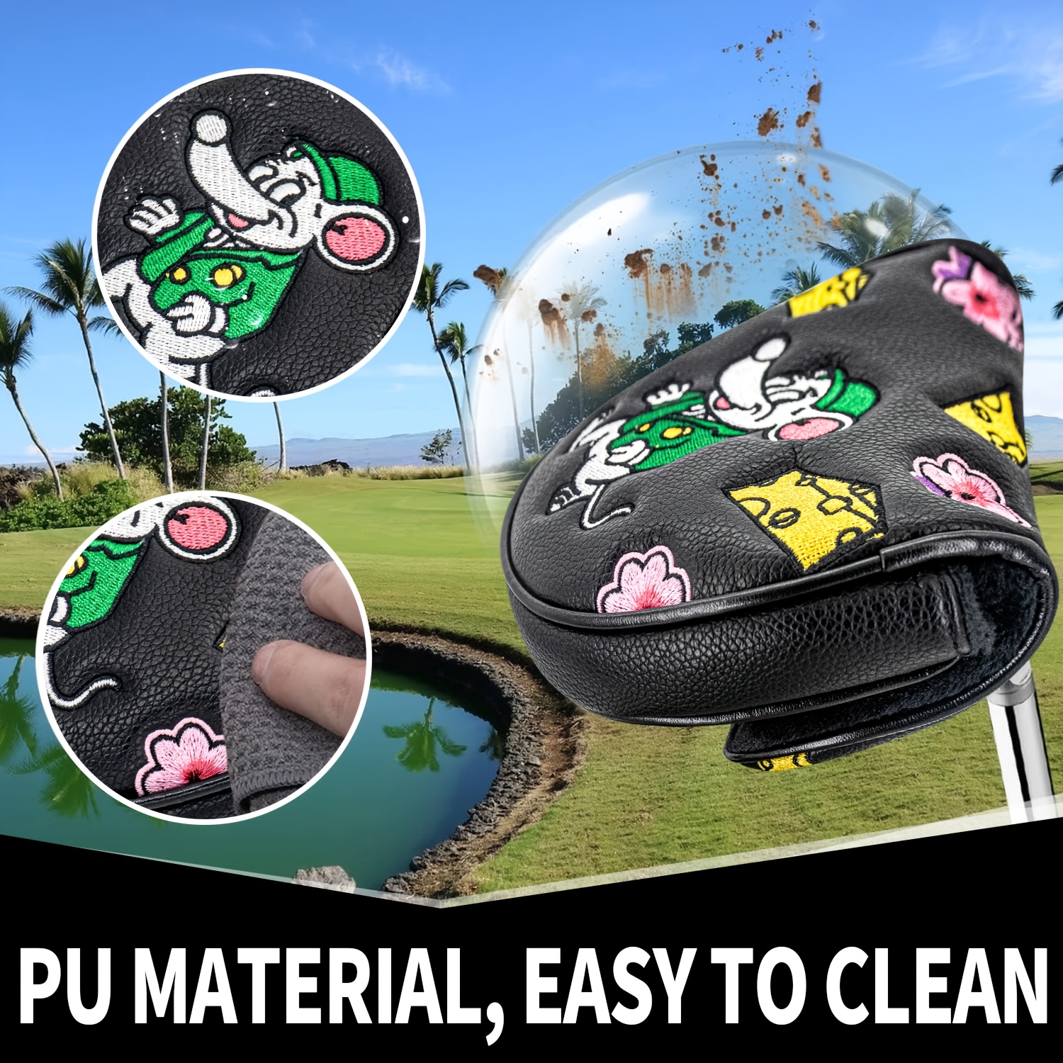 1pc Mouse Cheese Design Golf C - Badminton Club 评论和价格