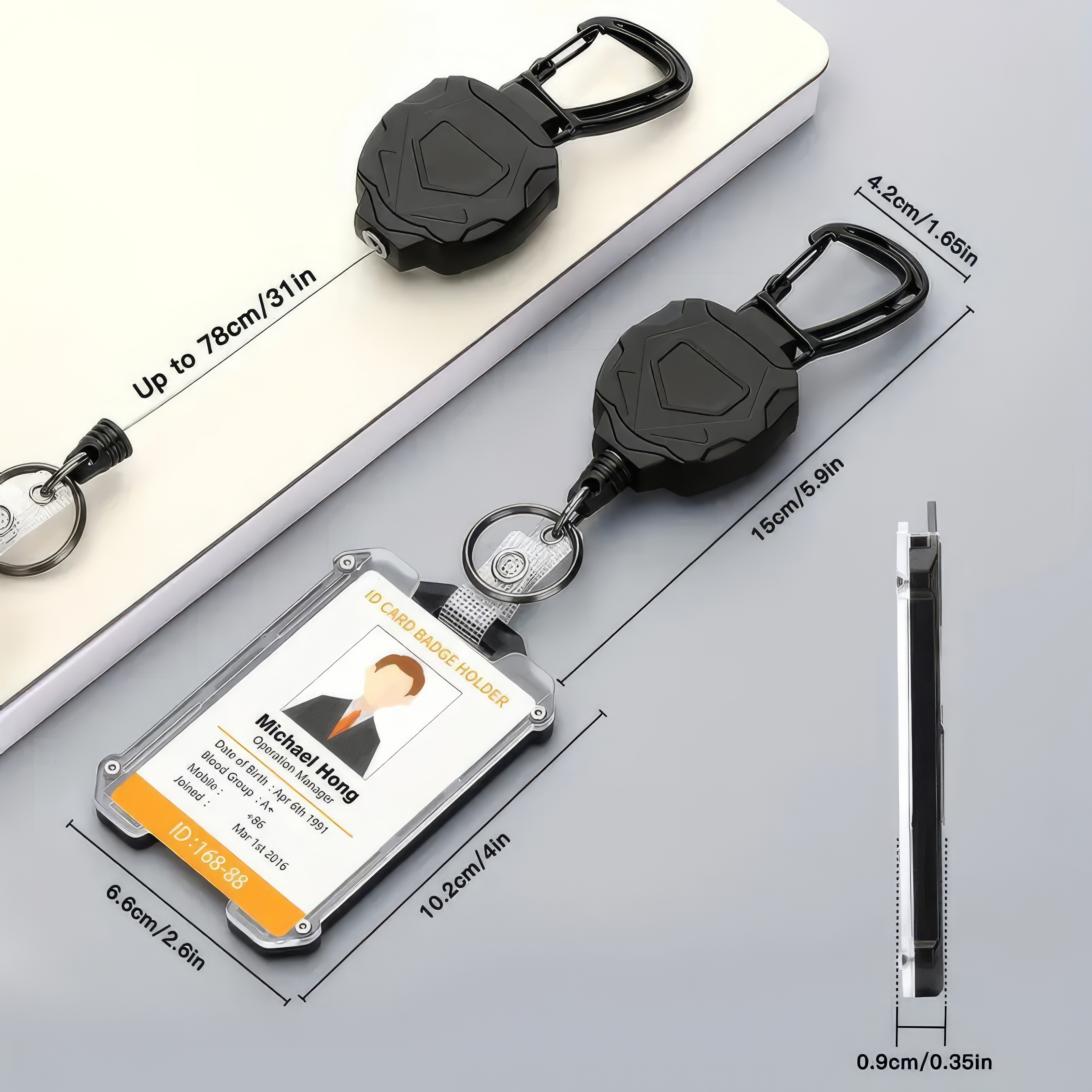 1 Keychain Badge Scroll, Hangi - String Tension Clip 评论和价格