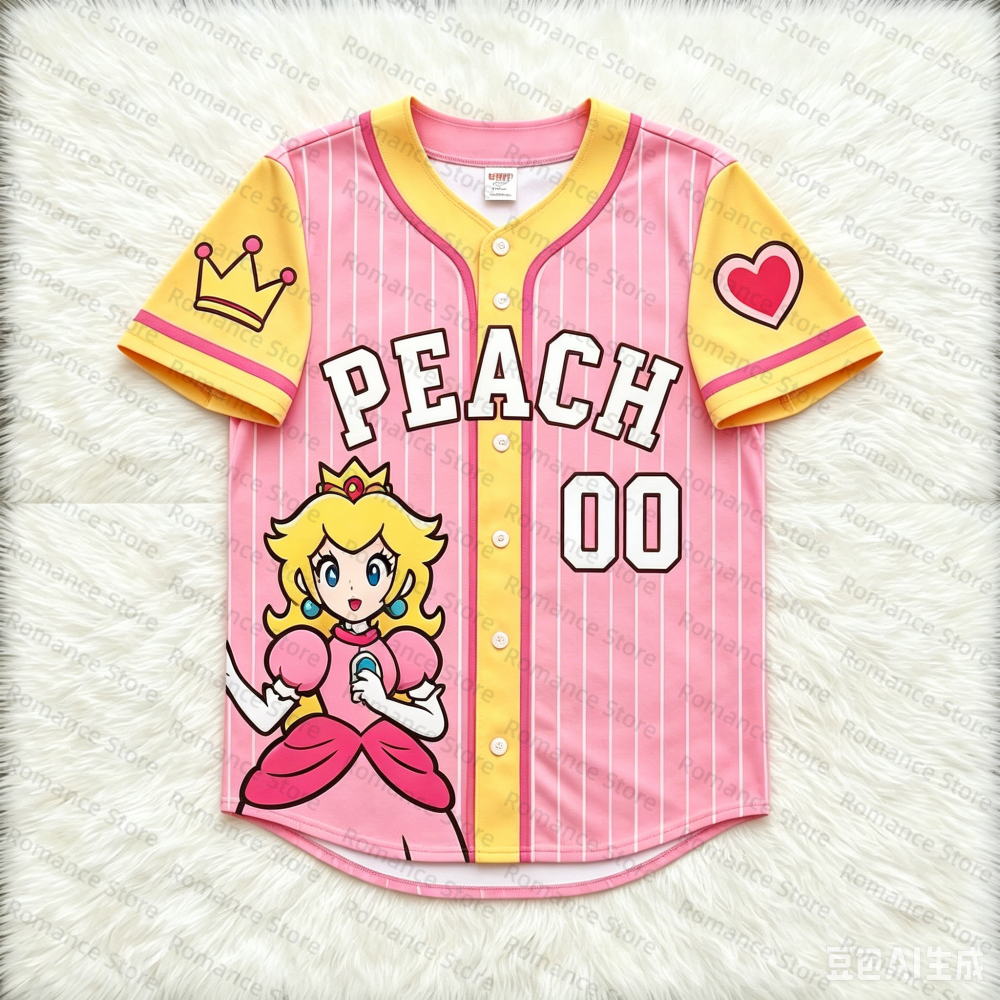 Super Mario Baseball Tops for  - Badminton Anime 评论和价格