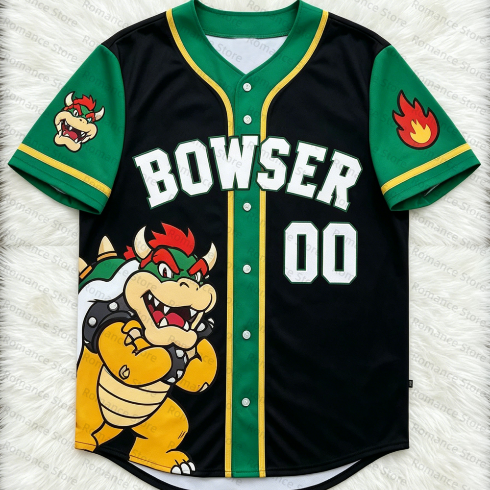 Super Mario Baseball Tops for  - Badminton Anime 评论和价格