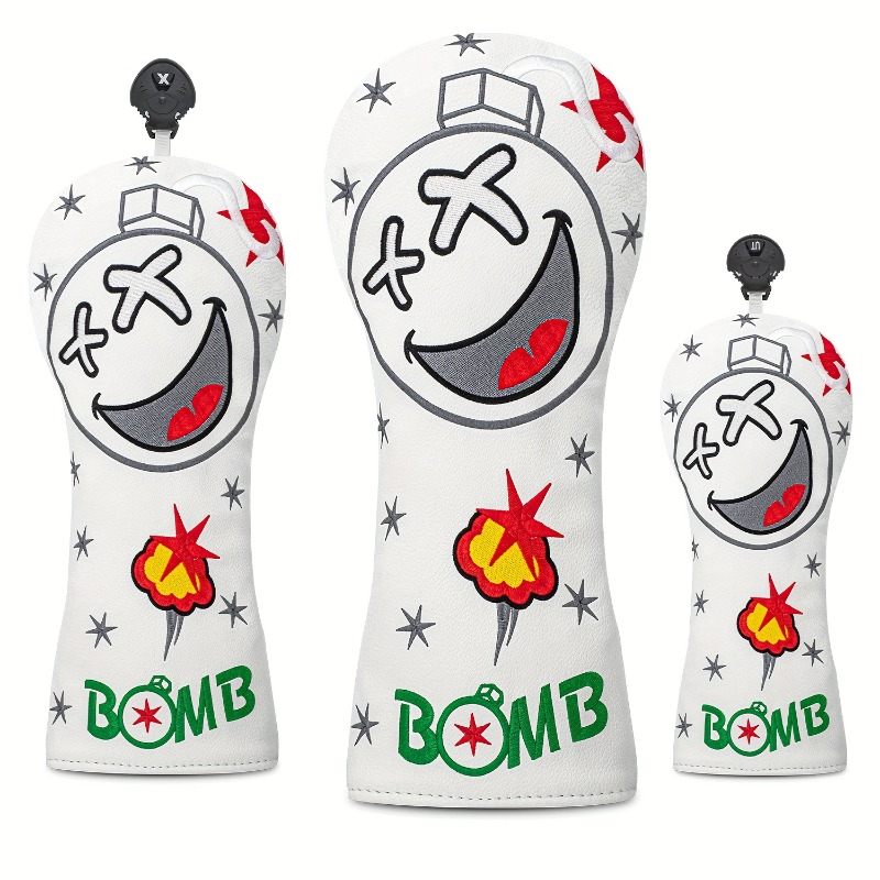 Golf Club Head Cover - White,  - Badminton Club 评论和价格