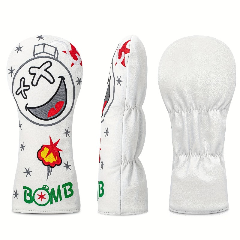 Golf Club Head Cover - White,  - Badminton Club 评论和价格