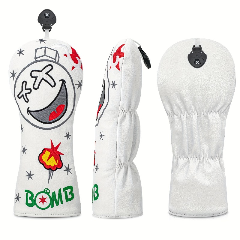 Golf Club Head Cover - White,  - Badminton Club 评论和价格