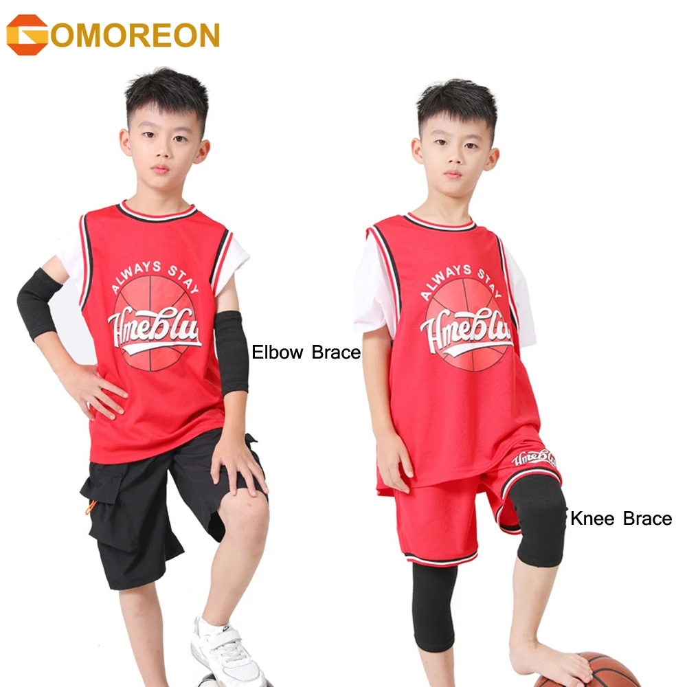 1Pair Kids Elbow Brace Bamboo  - Knee Brace Badminton 评论和价格