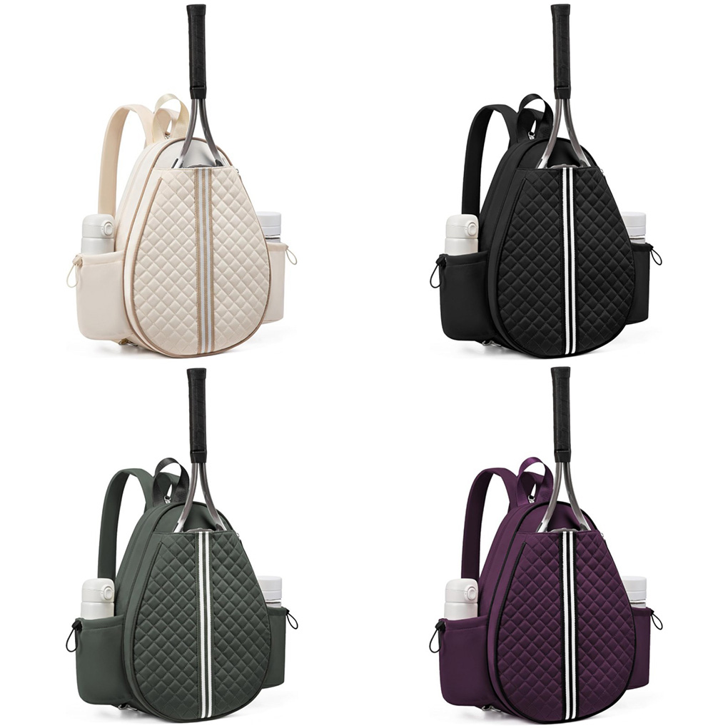 Zipper Closure Tennis Bag Larg - Backpack Racket Bag 评论和价格