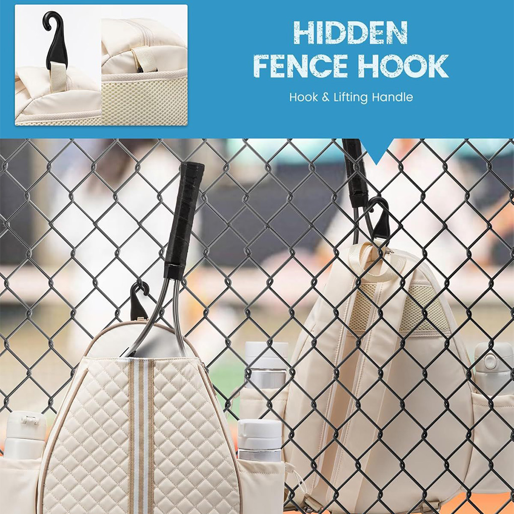Zipper Closure Tennis Bag Larg - Backpack Racket Bag 评论和价格