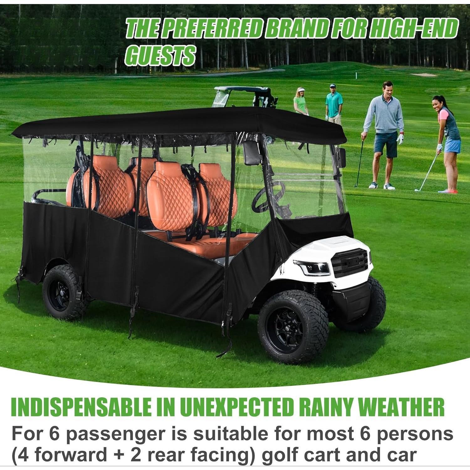 Golf Cart Driving Enclosures 6 - Badminton Club 评论和价格