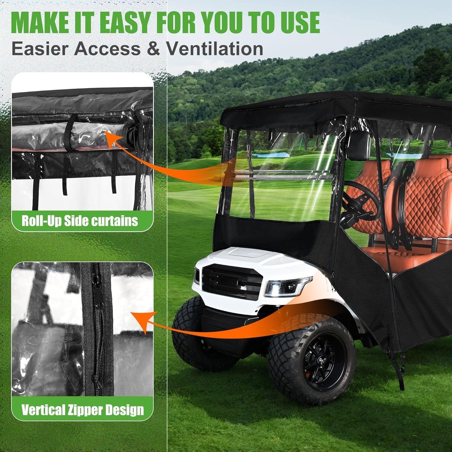 Golf Cart Driving Enclosures 6 - Badminton Club 评论和价格