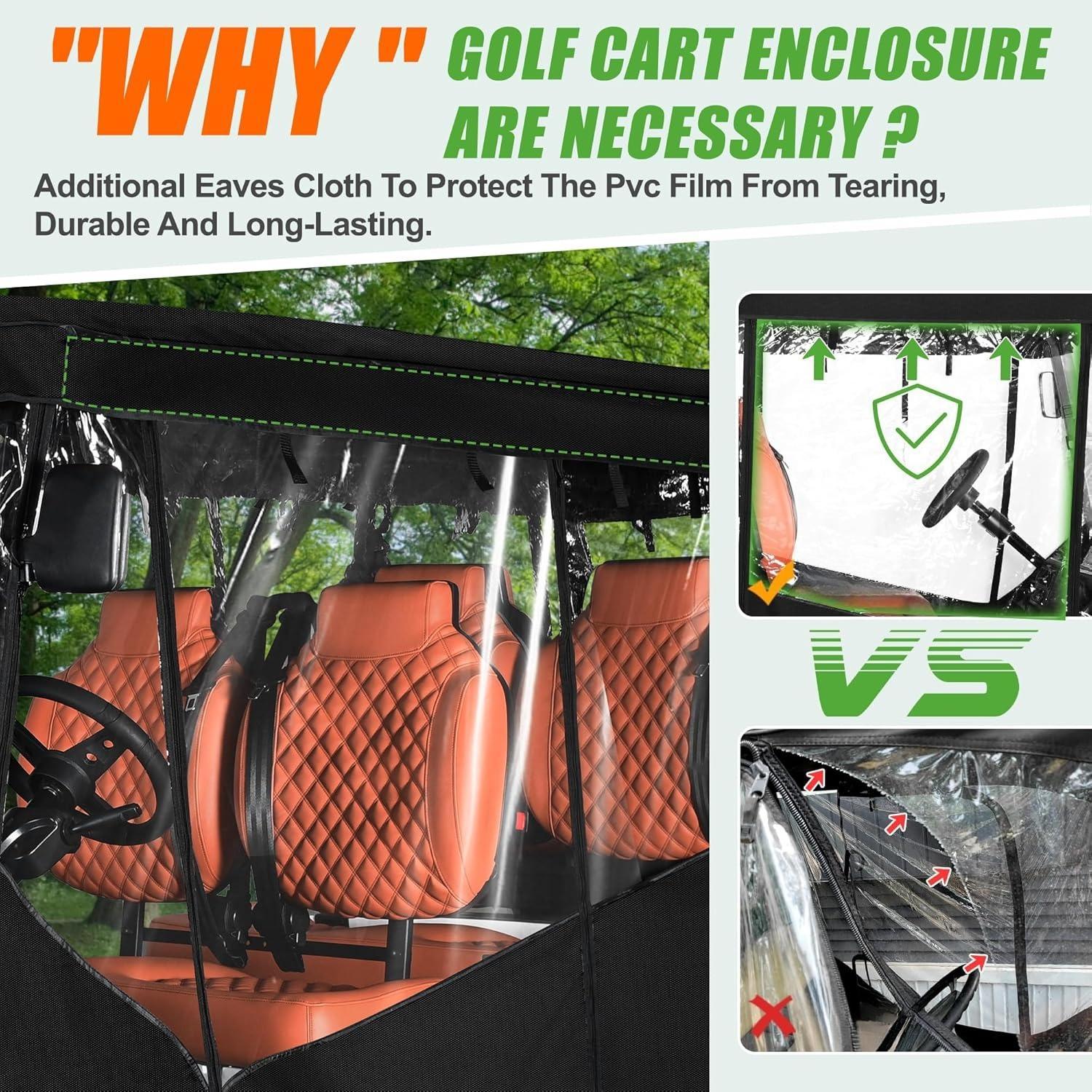 Golf Cart Driving Enclosures 6 - Badminton Club 评论和价格