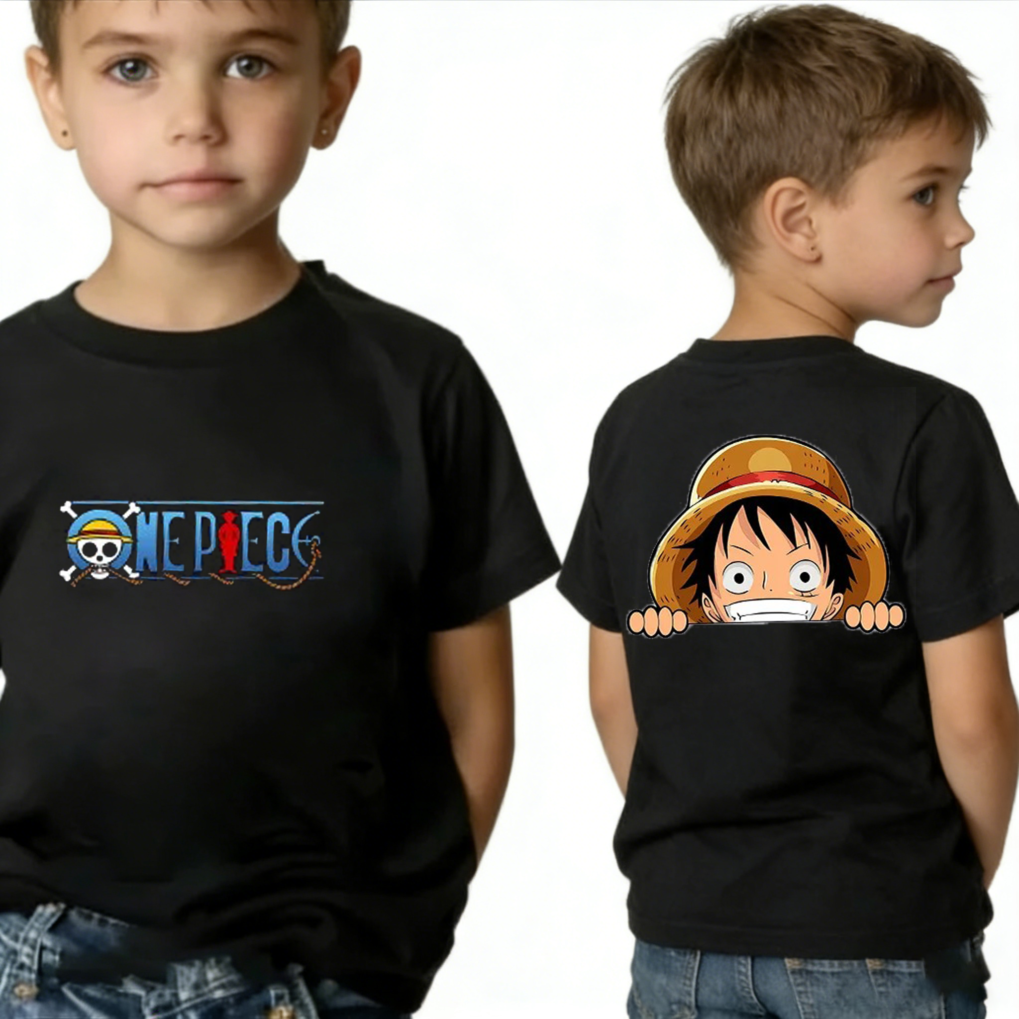 One Piece Boy's Girl's T Shirt - Badminton Anime 评论和价格