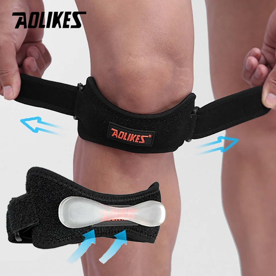 AOLIKES 1PCS Sports Patella Br - Knee Brace Badminton 评论和价格