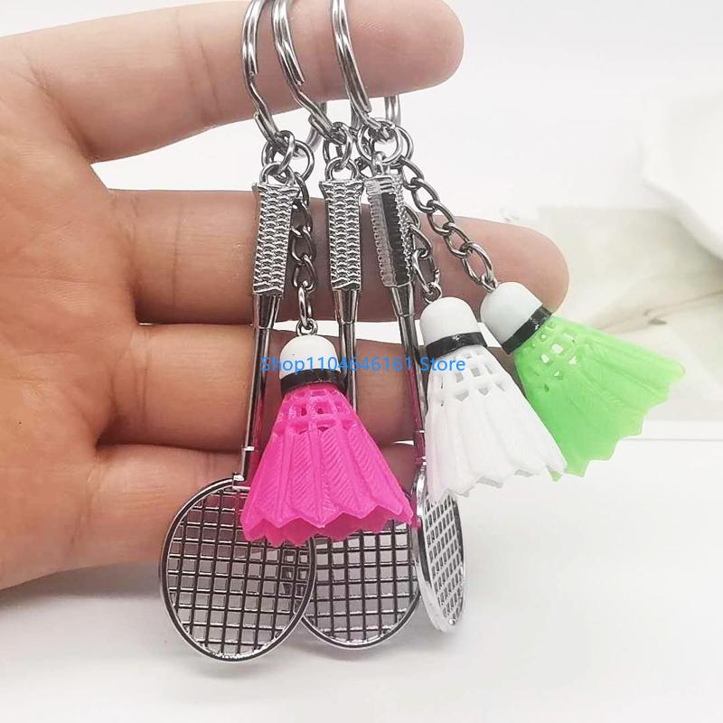 Badminton for Key Ring Charm D - Badminton Lovers 评论和价格