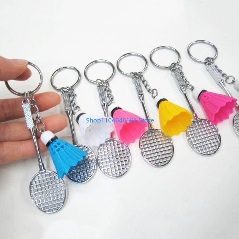 Badminton for Key Ring Charm D - Badminton Lovers 评论和价格