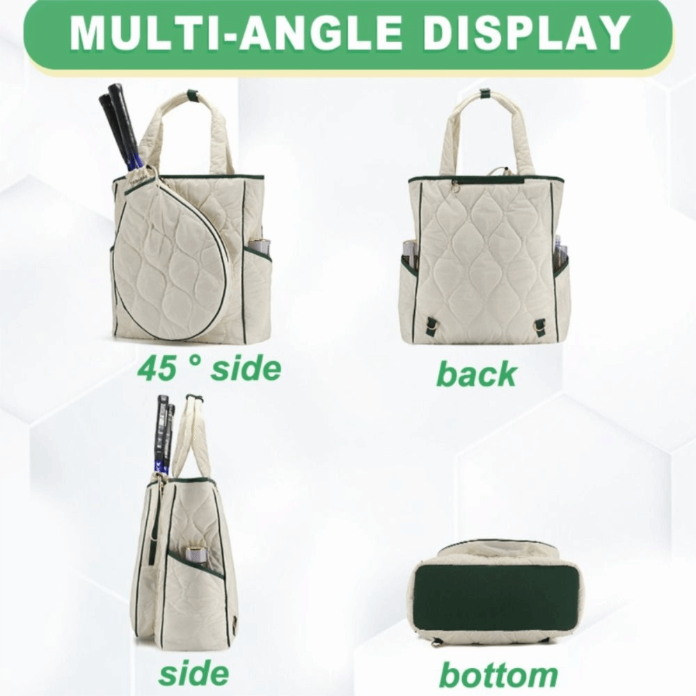 Extra-Large Tennis Tote Bag Wa - Backpack Racket Bag 评论和价格