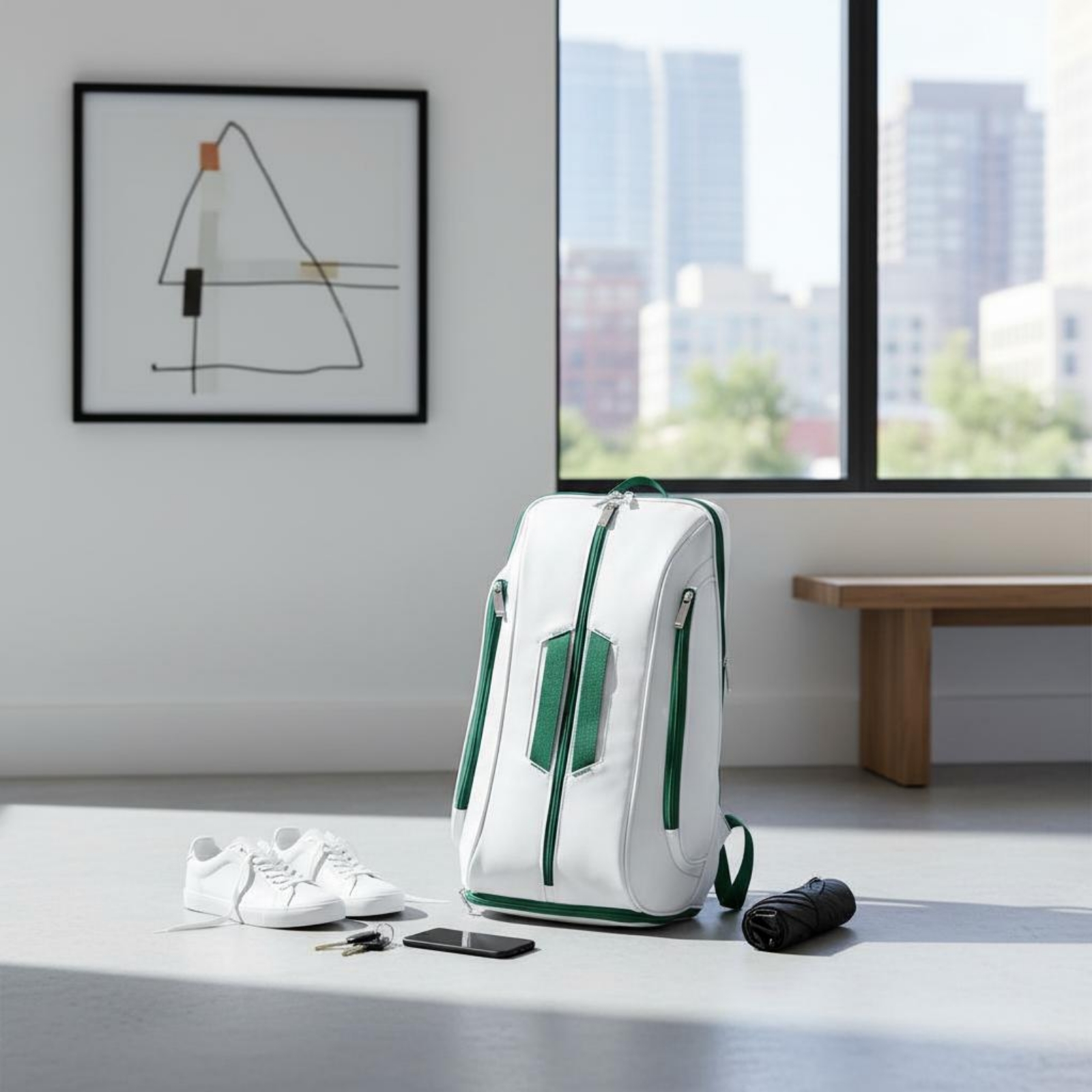 Double Strap Badminton Backpac - Backpack Racket Bag 评论和价格