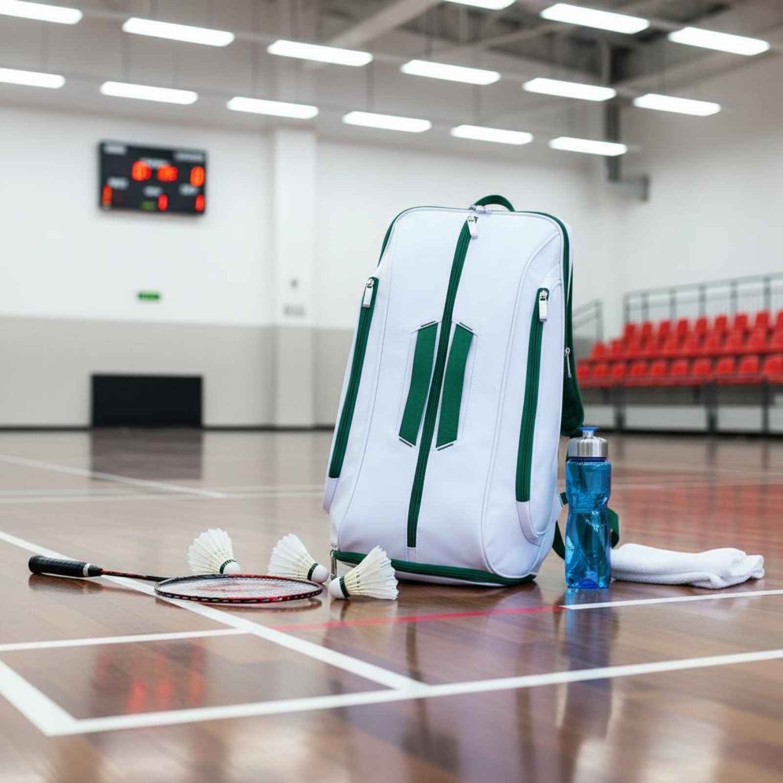 Double Strap Badminton Backpac - Backpack Racket Bag 评论和价格