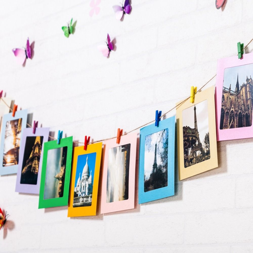10Pcs DIY Craft Paper Photo Fr - String Tension Clip 评论和价格