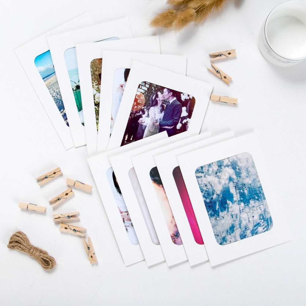 10Pcs DIY Craft Paper Photo Fr - String Tension Clip 评论和价格