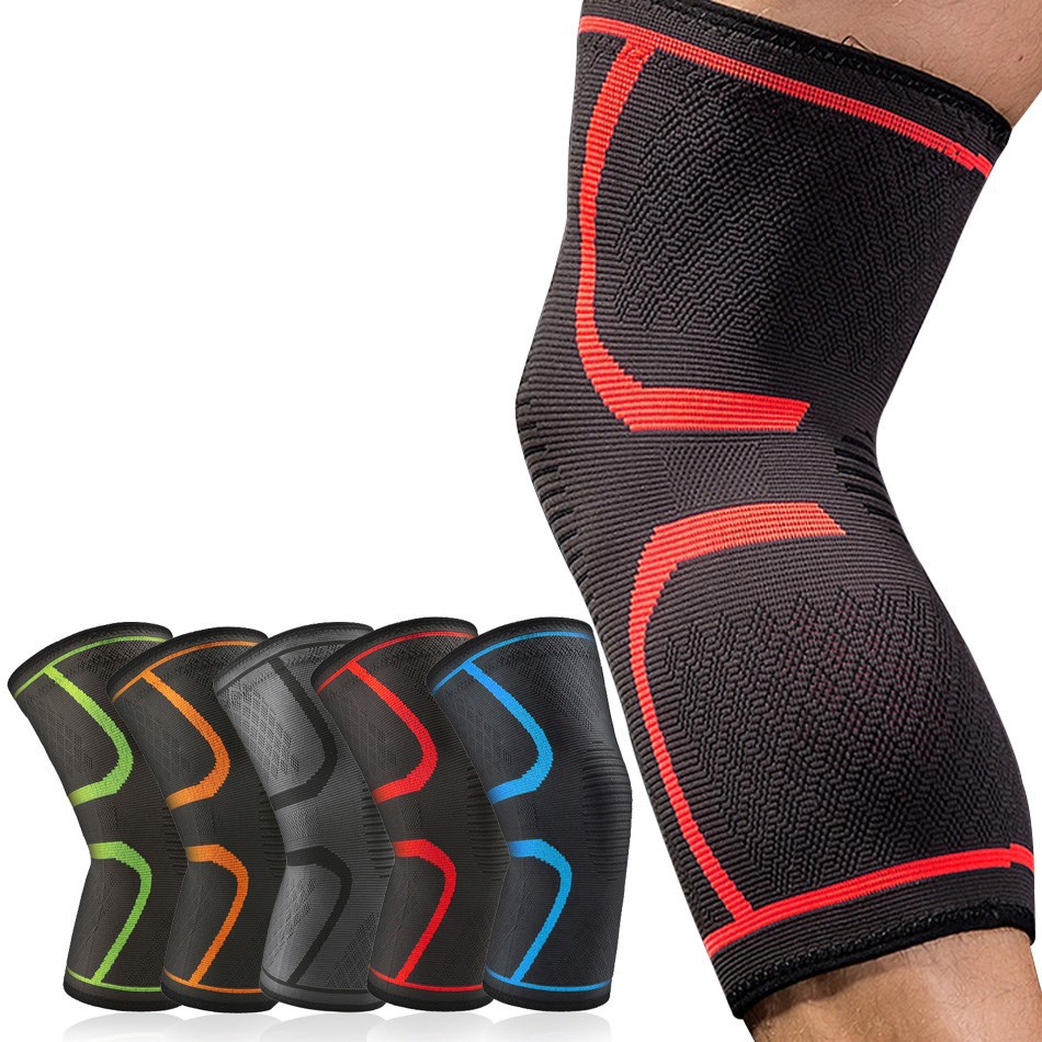 WOSWEIR-1 PC Elastic Knee Pads - Knee Brace Badminton 评论和价格