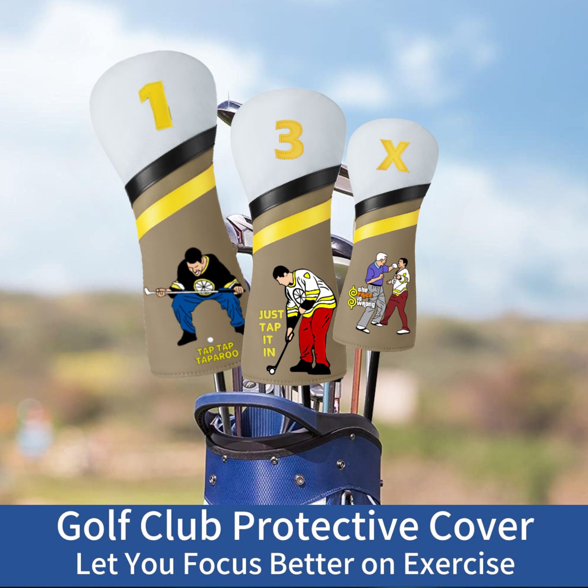Funny Happy Gilmore Golf Club  - Badminton Club 评论和价格