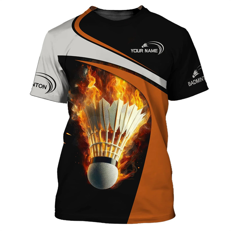 Badminton Sport T-shirt Men's  - Badminton Anime 评论和价格